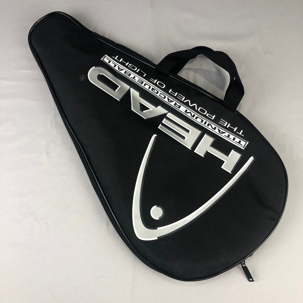 Head Ti.195 XL Titanium Racquetball Racquet with Case, Tight strings, Poor Grip - Picture 10 of 11